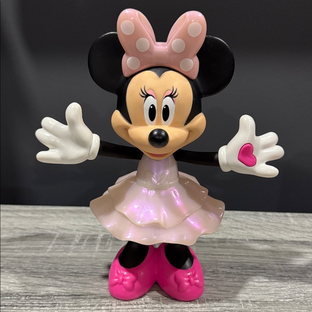 Disney | Rainbow Dazzle Minnie Mouse (2014) - Light Up Touch Activated Toy